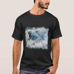 Aqua Blue - Cropped T-Shirt