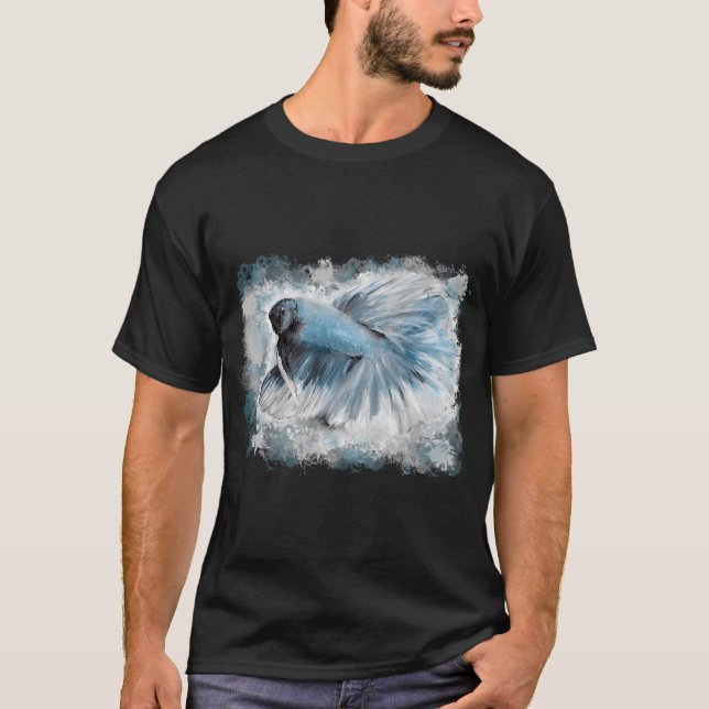 Aqua Blue - Cropped T-Shirt (Front)