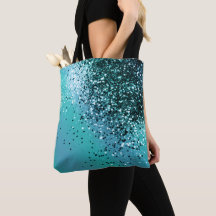 Aqua Blue OCEAN Glitter #1 #shiny