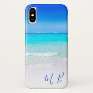 Aqua Blue Ocean Sea Sky Vacation Travel Case-Mate iPhone Case