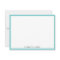 Aqua Blue Simple Modern Chic Classic Minimalist
