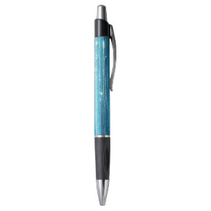 Aqua Blue Sparkle Stripes
