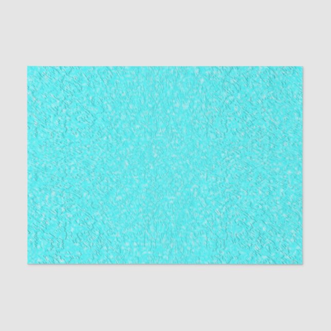 Aqua Blue Tissue Paper (Front)