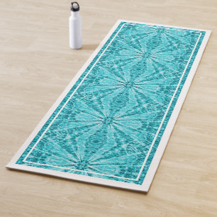 Aqua Blues Yoga Mat