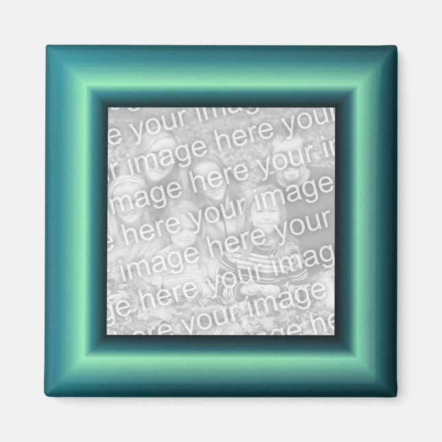 Aqua Border Magnet (Front)