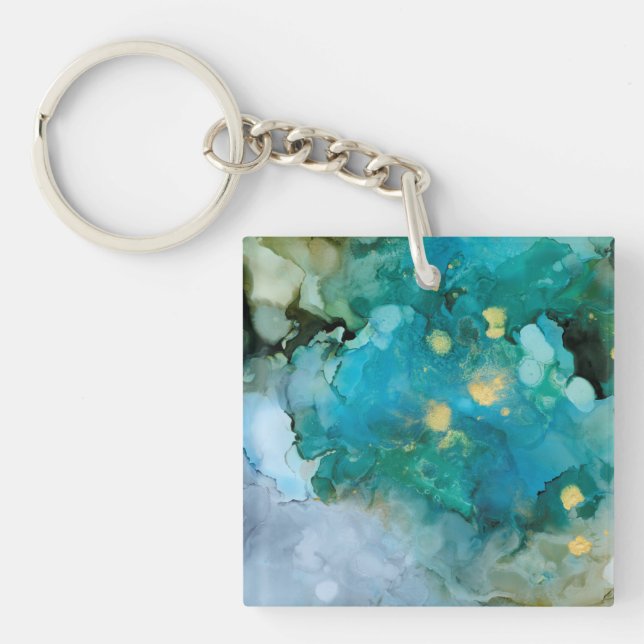 Aqua Brume I Key Ring (Front)