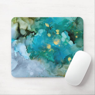 Aqua Brume I Mouse Pad