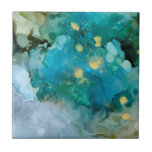 Aqua Brume I Tile<br><div class="desc">Aqua Brume I by Victoria Borges</div>