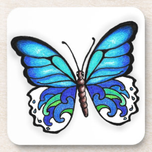 Aqua Butterfly Coaster