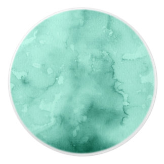 Aqua Ceramic Door Pulls