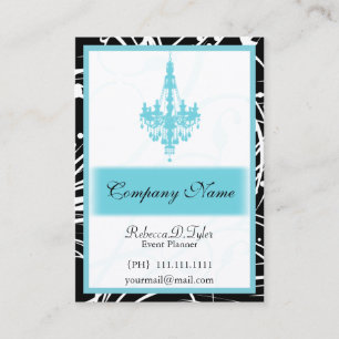 Aqua Chic Business Cards