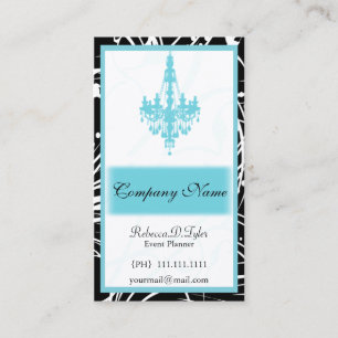 Aqua Chic Business Cards