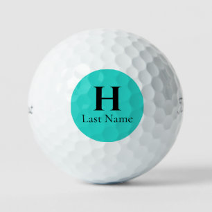 Aqua Circle Personalised Golf Ball (3) HAMbWG