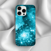 Aqua Coloured Stars