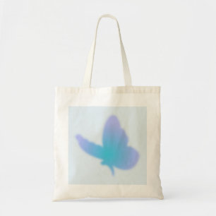 Aqua Dream Butterfly Tote Bag