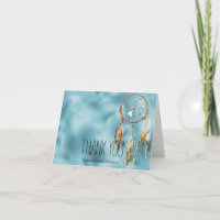 Aqua Dream Catcher Thank you