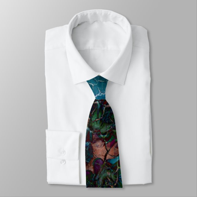 Aqua Dream Tie (Tied)