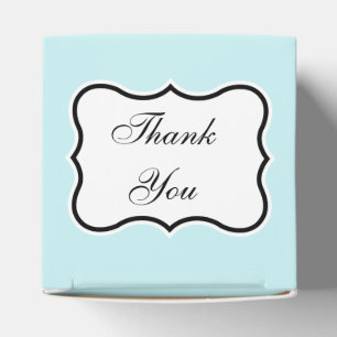 Aqua Favour Box