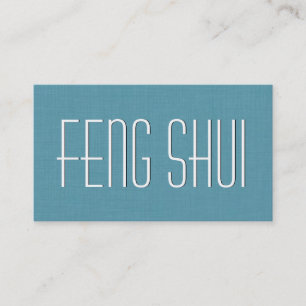 Aqua FENG SHUI Simple Style V53K Business Card
