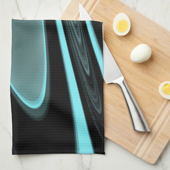 Aqua Float Tea Towel (Quarter Fold)