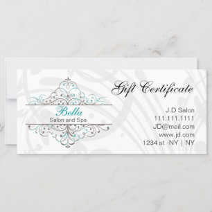 Aqua Flourish Personalised Business Stationery