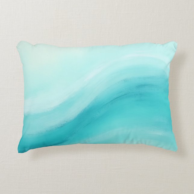 Aqua Flow Decorative Cushion (Front)