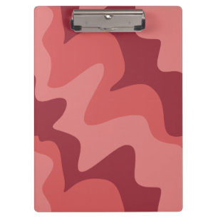 Aqua Focus Red Pink Clipboard