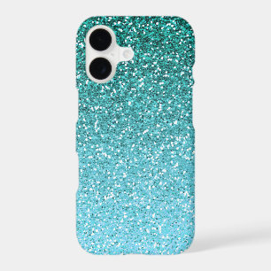 Aqua Glitter Ombre