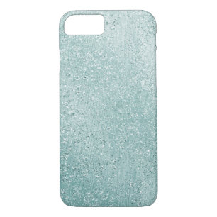 Aqua Glitzy Ombre Case-Mate iPhone Case