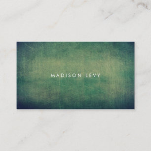 Aqua Green Distressed Minimalist Appointment Cards