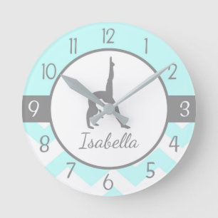 Aqua Gymnastics Wall Clock