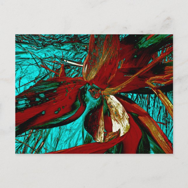 Aqua Husk Postcard (Front)