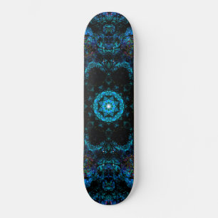 Aqua Kaleidoscope Effect,   Skateboard