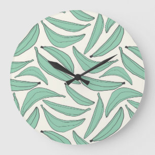 Aqua Large Clock