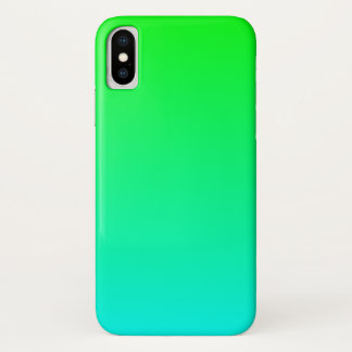 Aqua Lime Gradient Case-Mate iPhone Case
