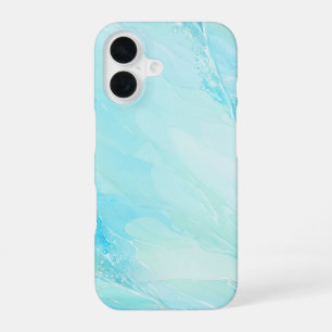 Aqua Marble Abstract Art Phone Case