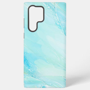 Aqua Marble Abstract Art Phone Case