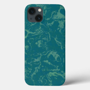 Aqua marble iPhone 13 case