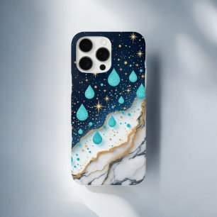 Aqua Marble iPhone 16 Pro Max Case