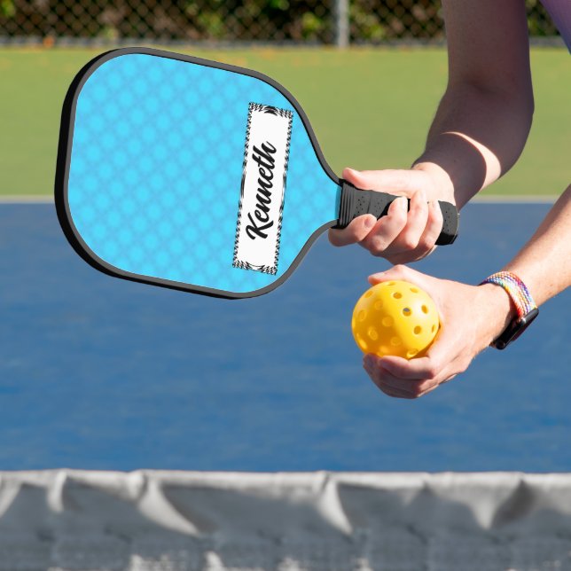 Aqua Mist by Kenneth Yoncich Pickleball Paddle (Insitu)