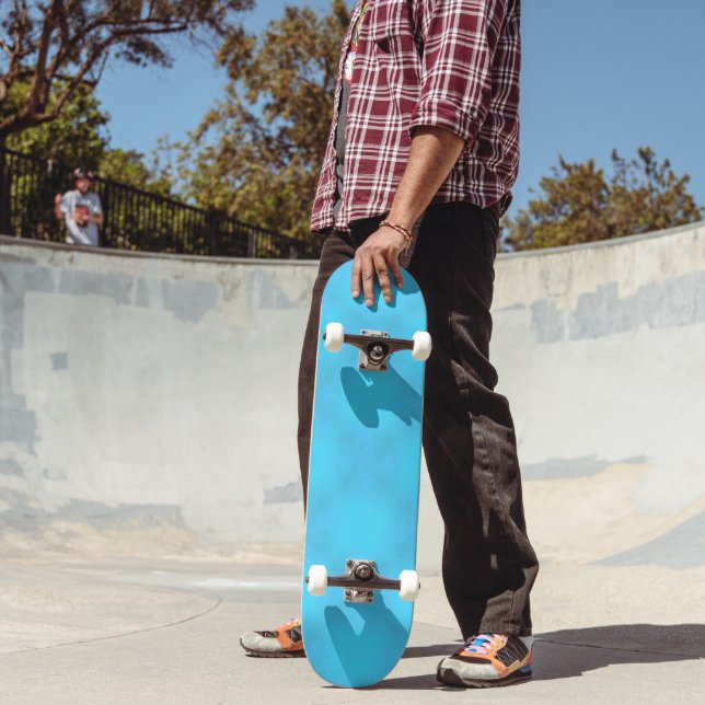 Aqua Mist by Kenneth Yoncich Skateboard (Outdoor 2)