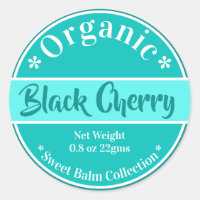 Aqua Organic Lip Balm Label Collection