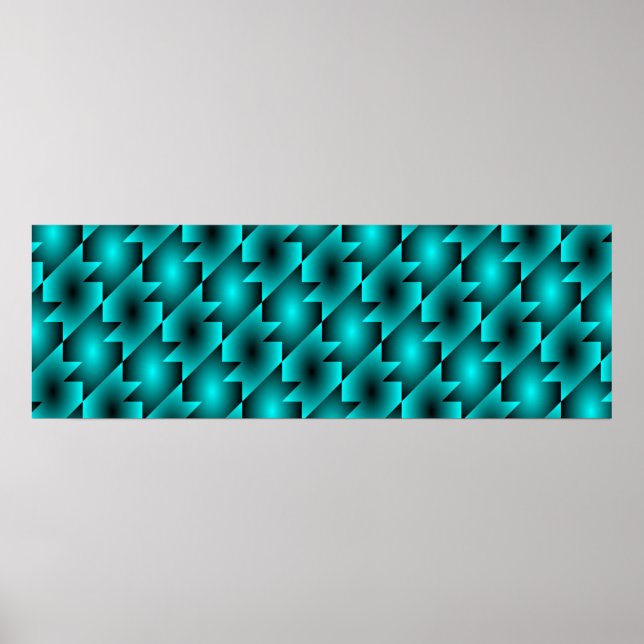 AQUA PATTERN DESIGN POSTER (Front)