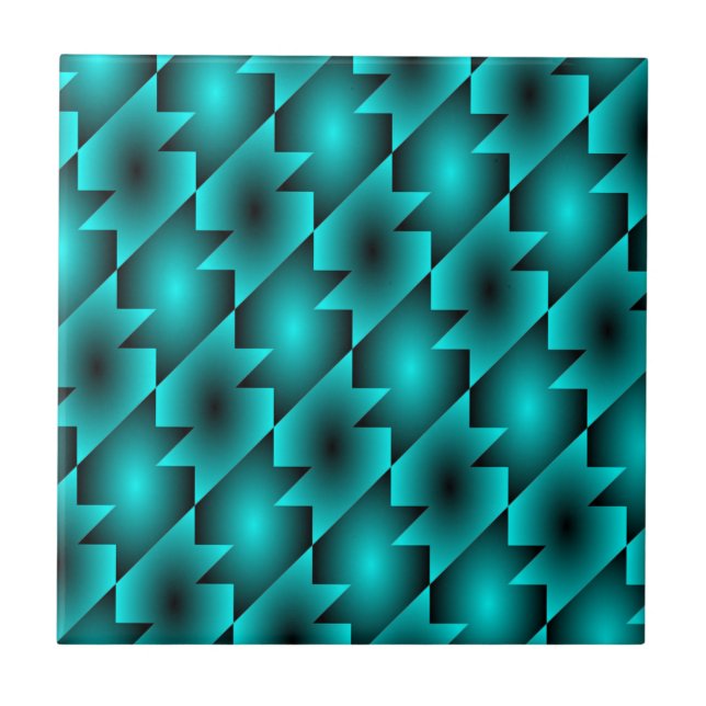 AQUA PATTERN DESIGN TILE (Front)