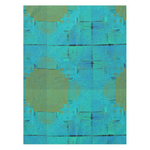 Aqua Resonance Tablecloth