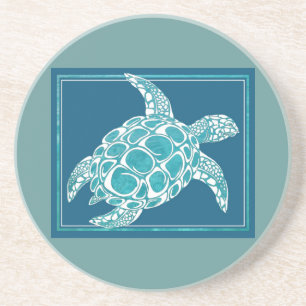 Aqua Sea Turtle Coaster