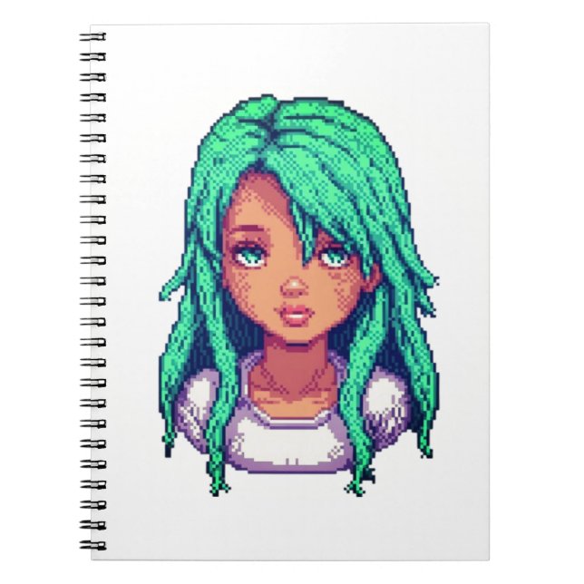 Aqua Serenity Notebook (Front)