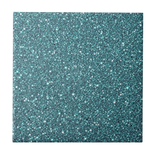 Aqua Shimmer Tile (Front)