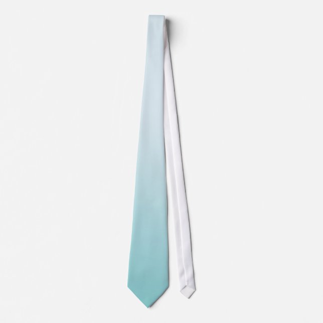 Aqua Sky Ombre Tie (Front)