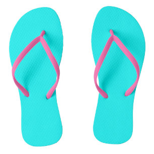 Aqua (solid colour) jandals